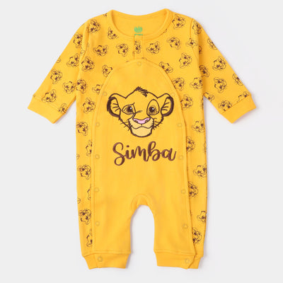 Infant Boys Knitted Romper Lion King-Citrus