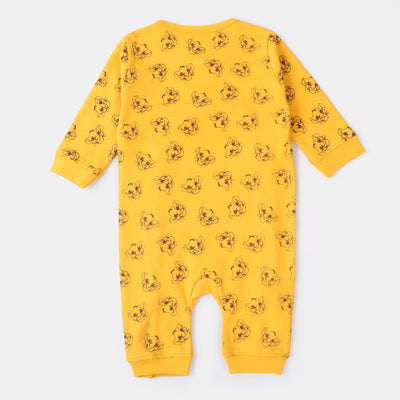 Infant Boys Knitted Romper Lion King-Citrus