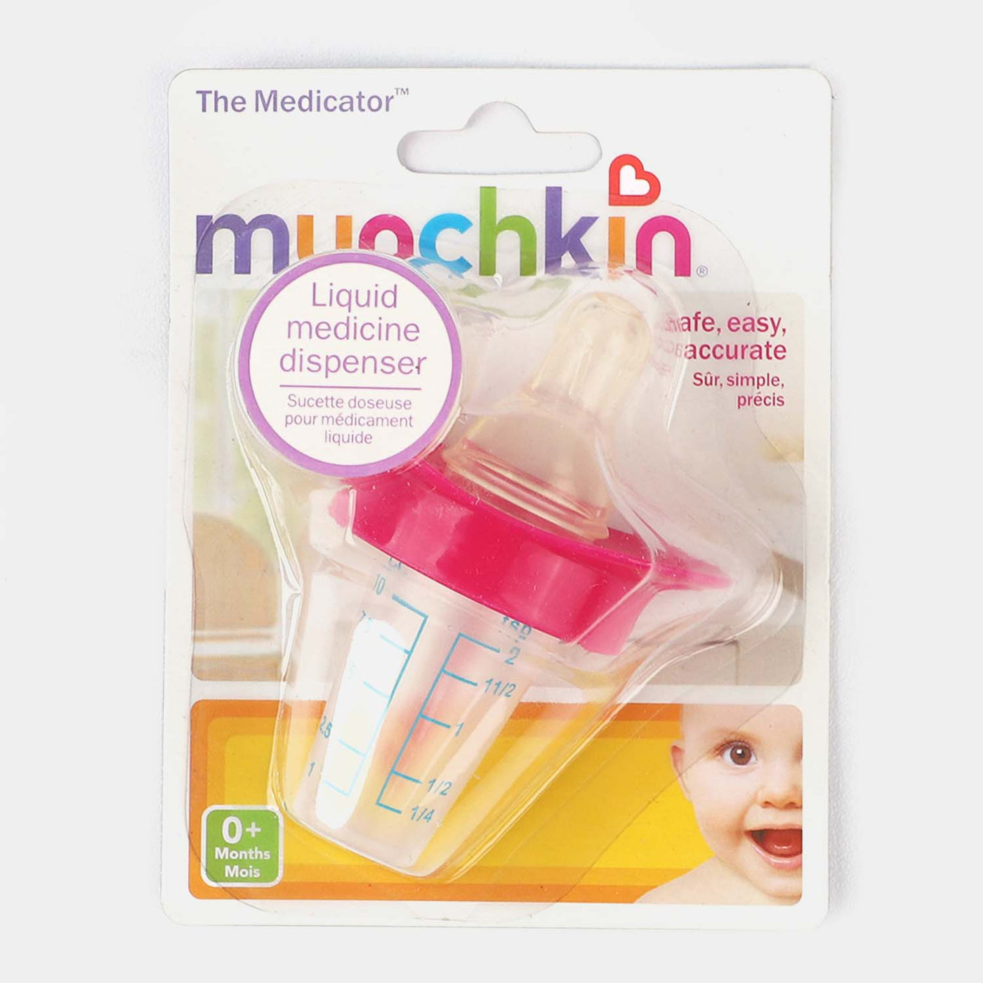 Munchkin Liquid Medicine Dispenser -Pink