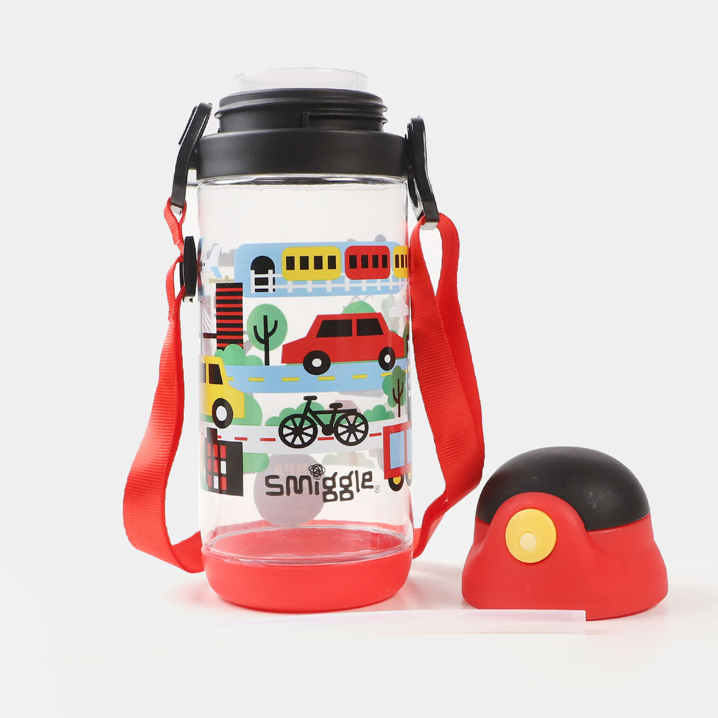 Character Transparent Water Bottle | 600ml