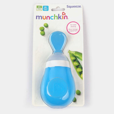 Munchkin Silicone Spoon Feeder-Blue