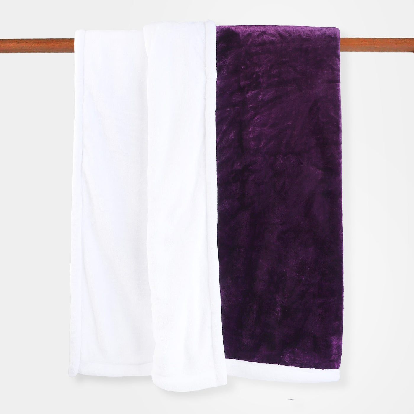 Double Ply Blanket 45x55 -Purple