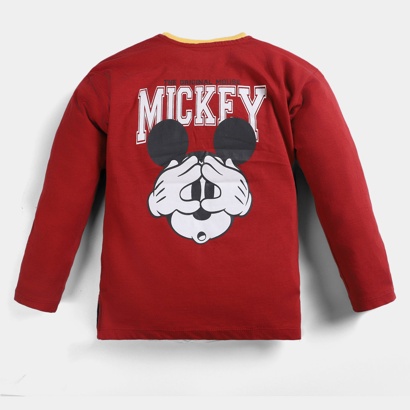 Boys Cotton T-Shirt Mickey - Lava Falls
