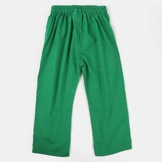 Girls Jacquard independence Co-ord set Go Green - Green