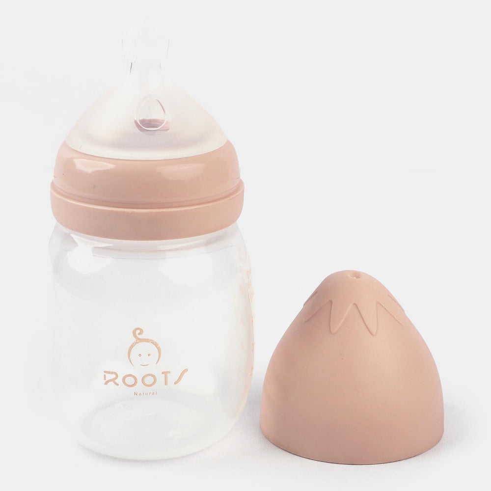 Wide-Neck Baby Feeder Bottle | 180ML | Pink | J1012