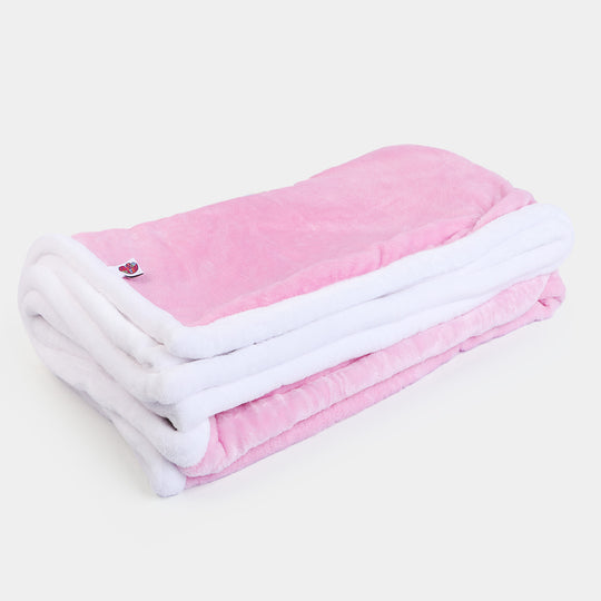 Double Ply Blanket 30x39 | Pink