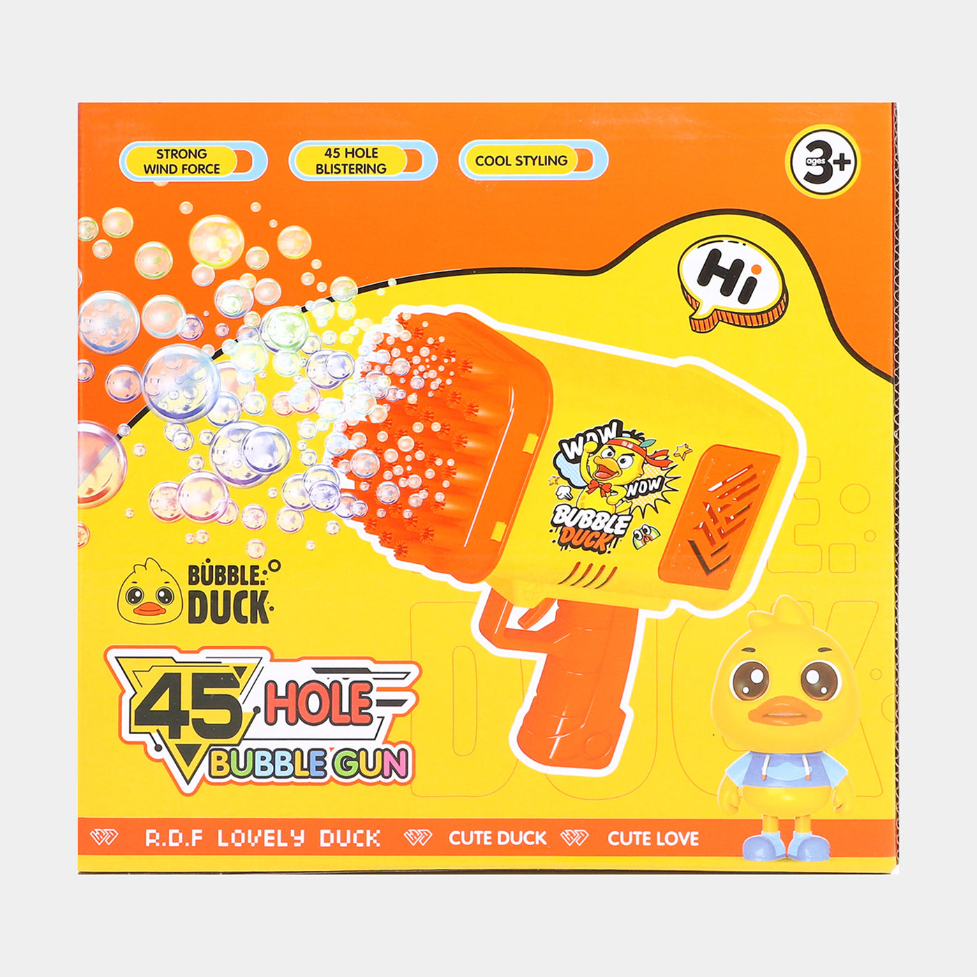 45 Hole Bubble Launcher For Kids