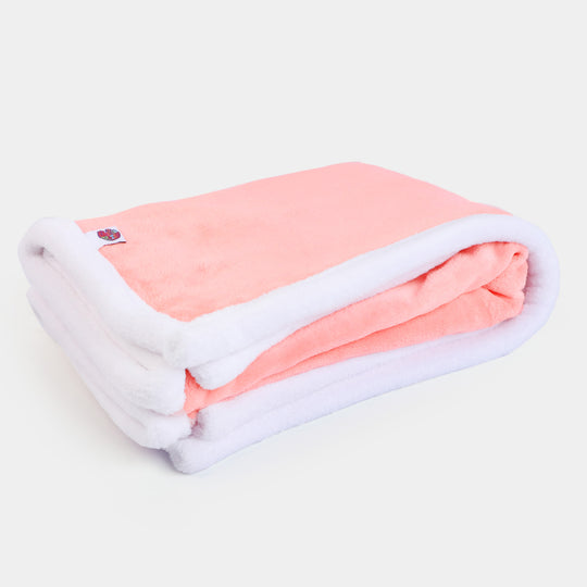 Double Ply Blanket 30x39 | D. Peach