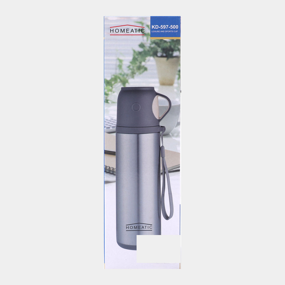 Steel Sports Water Bottle| 500ml