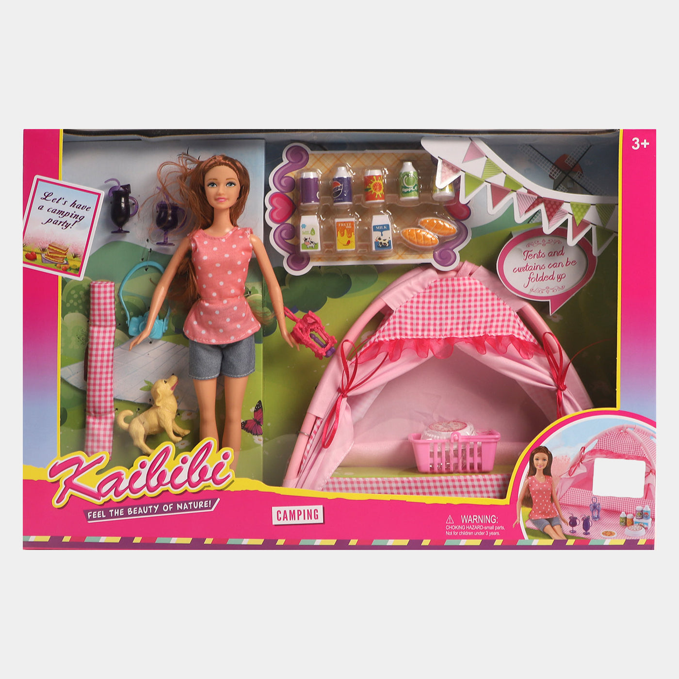 Camping Doll For Girls