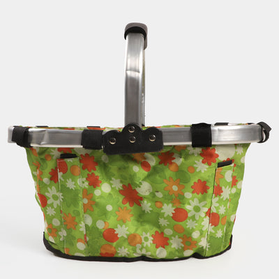 Lightweight with solid stick Folding Basket |14x10inch