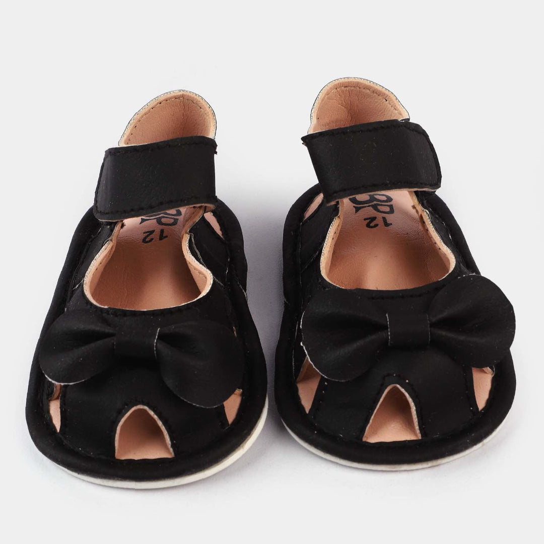 Baby Girls Shoes 1911-BLACK