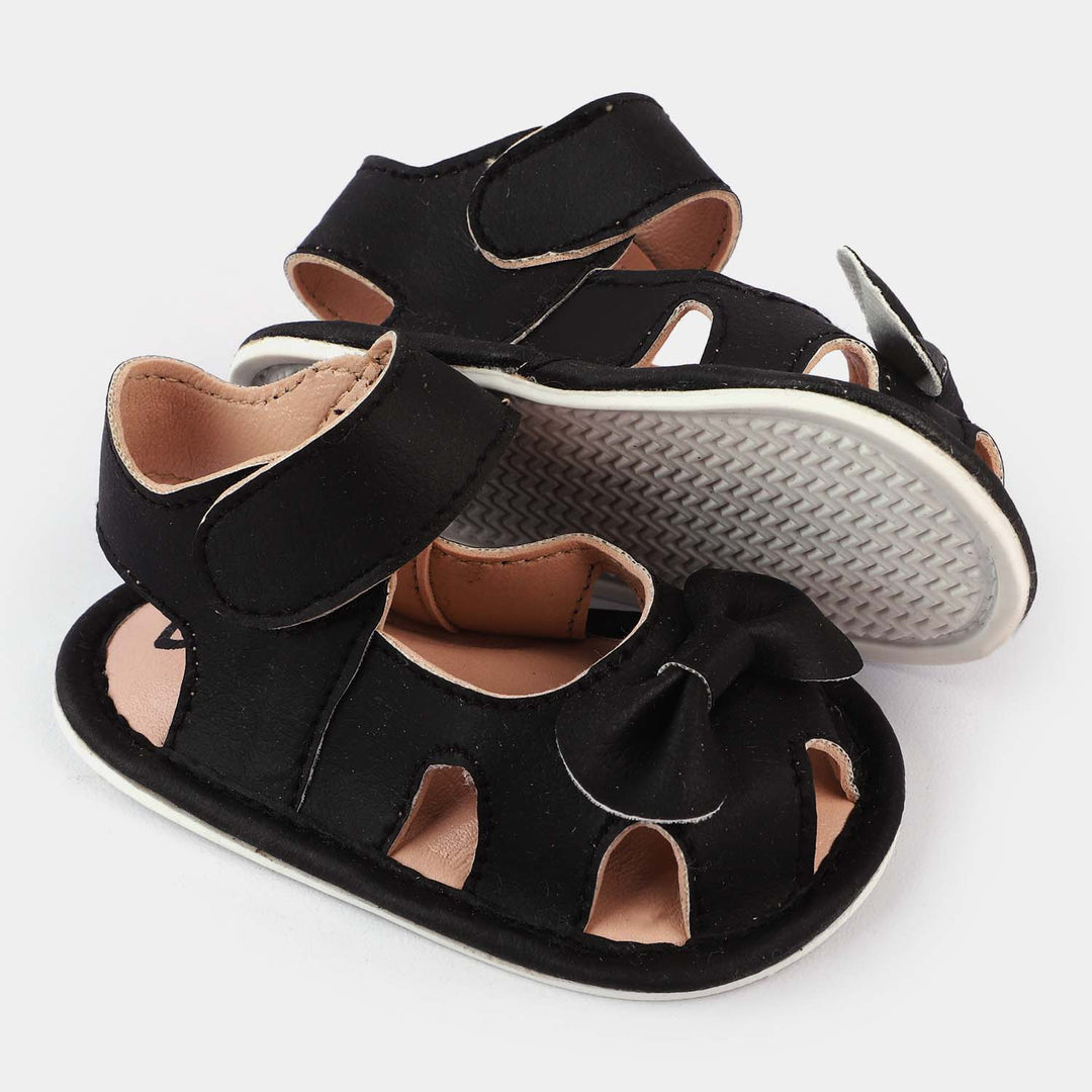 Baby Girls Shoes 1911-BLACK