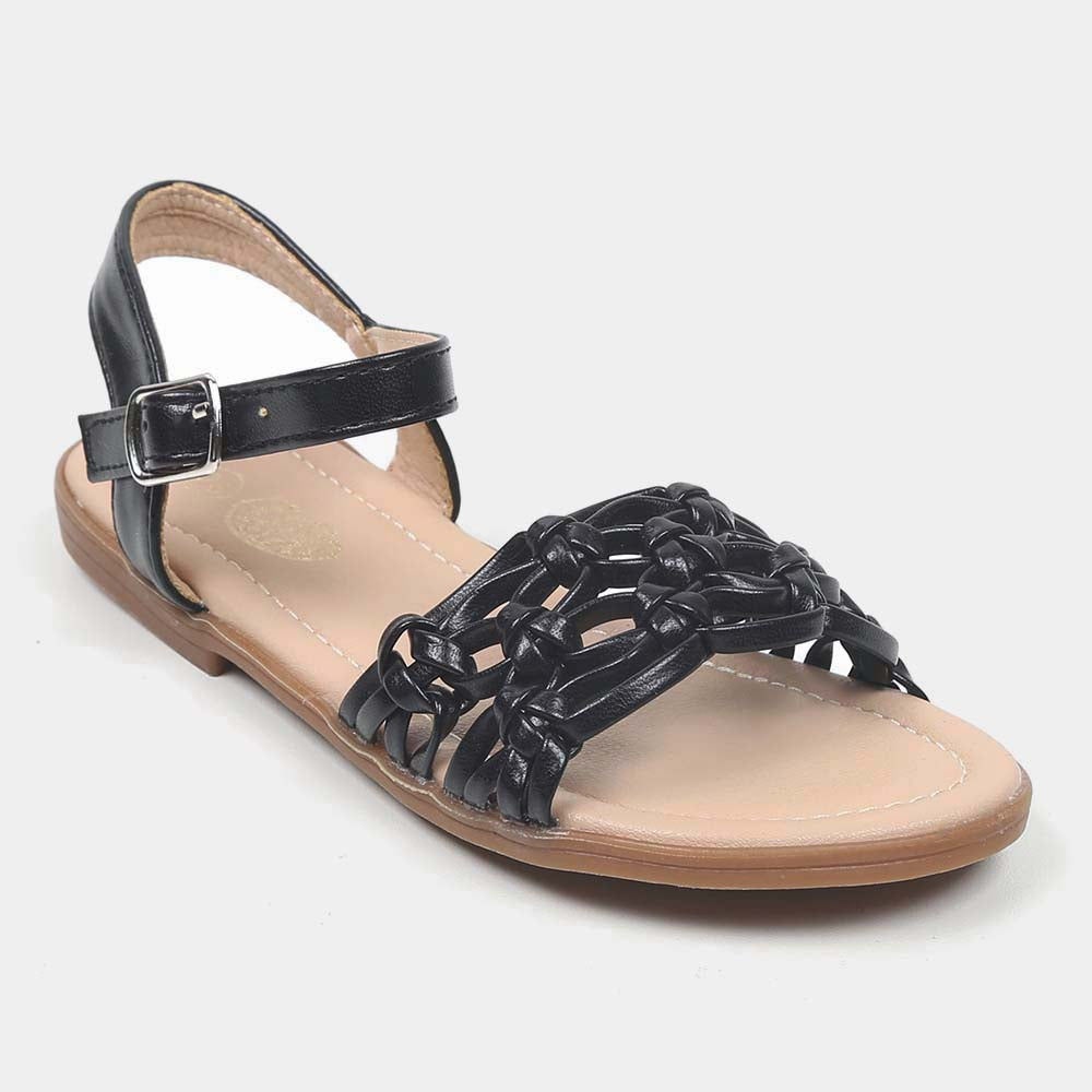 Casual Sandals For Girls - Black