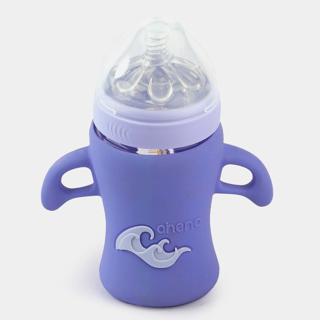 Glass Feeder 240ml-Purple