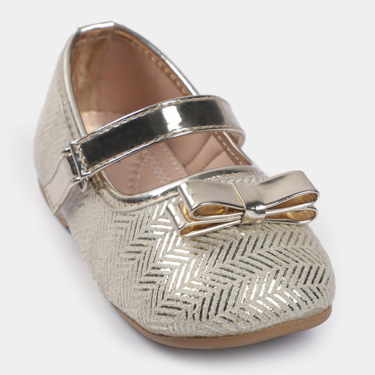 Girls Pumps SA-16-Golden