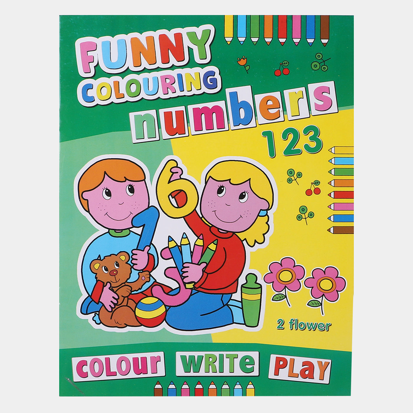 Kids Book Funny coloring Number