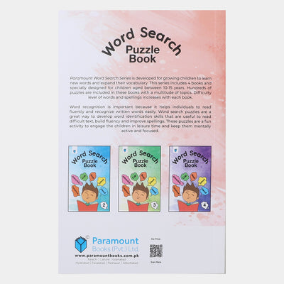 Word Search Puzzle Book For Kids