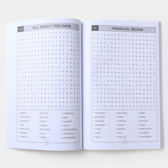Word Search Puzzle Book For Kids