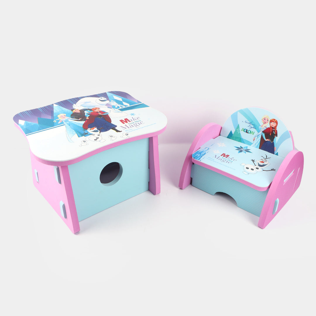 EVA FOAM TABLE & 1 CHAIR SET FOR KIDS