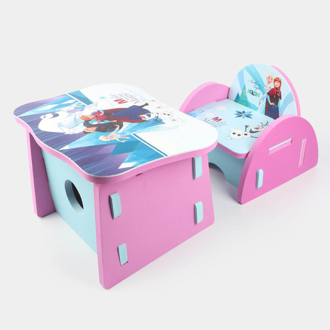 EVA FOAM TABLE & 1 CHAIR SET FOR KIDS