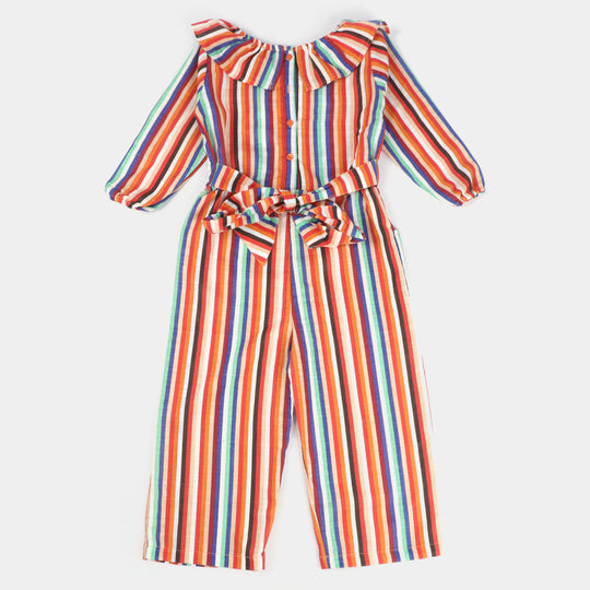 Girls cotton Jumpsuit 5002-Multi