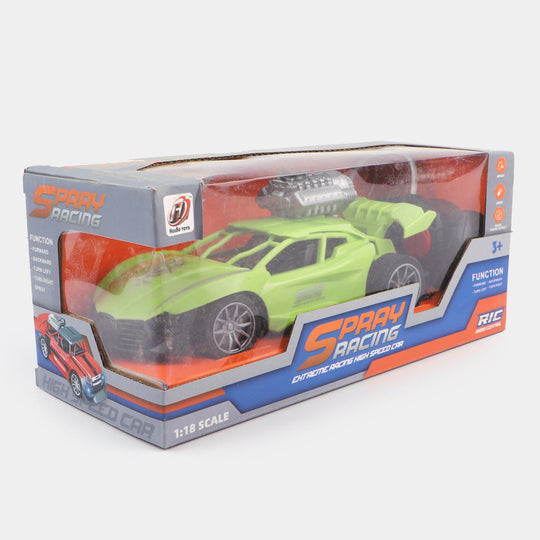 Remote Control With Spray Function Car For Kids