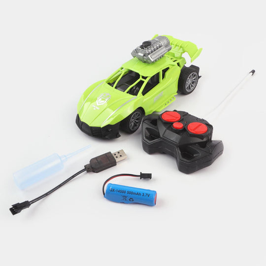 Remote Control With Spray Function Car For Kids