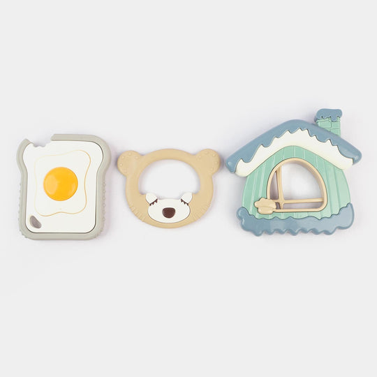 BABY RATTLE WITH TEETHER 3M+