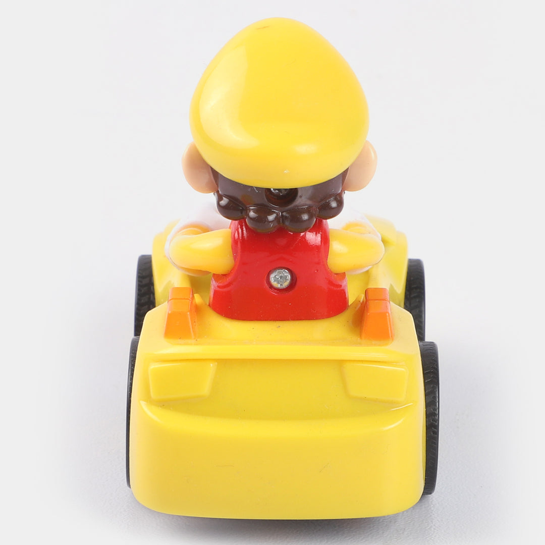 Character Free-Wheel Car Toy For Kids