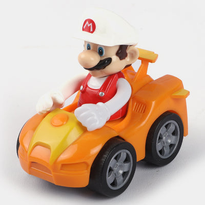 Character Free-Wheel Car Toy For Kids