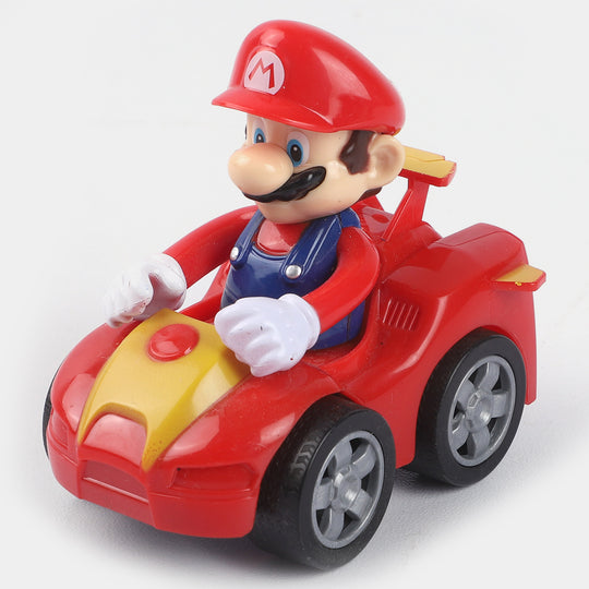 Character Free-Wheel Car Toy For Kids