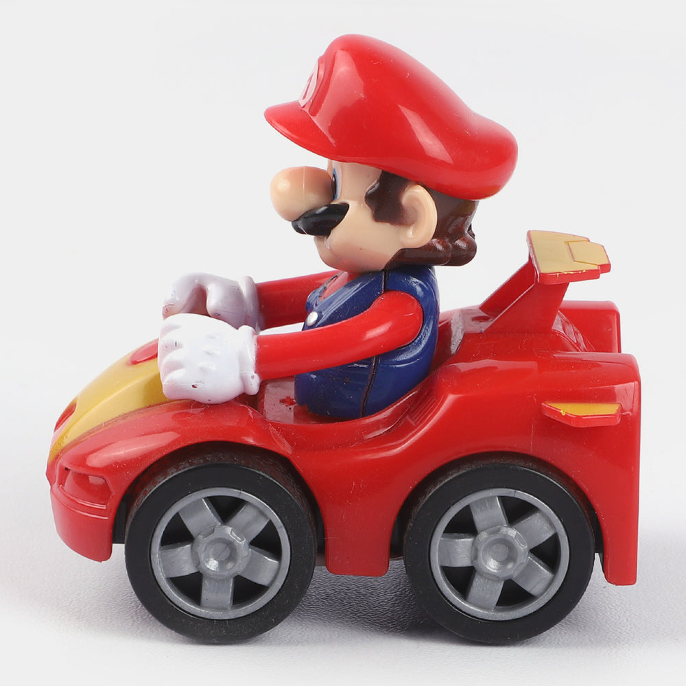 Character Free-Wheel Car Toy For Kids