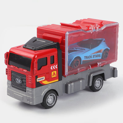 Mini Hot Wheel Truck With Car For Kids