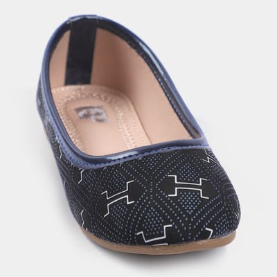 Girls Pumps 910-44-NAVY