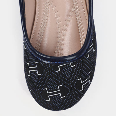 Girls Pumps 910-44-NAVY