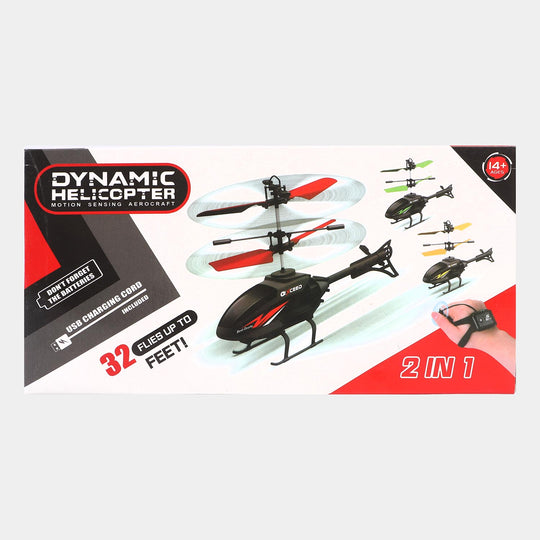 Dynamic Motion Sensing Helicopter