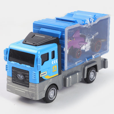 Mini Hot Wheel Truck With Car For Kids