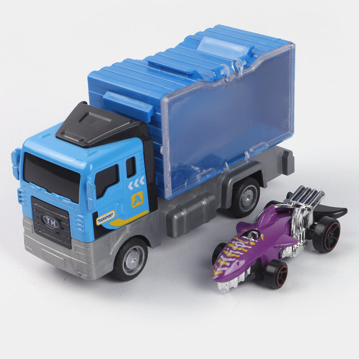 Mini Hot Wheel Truck With Car For Kids