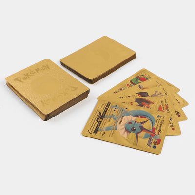 Action Character 55PCs Cards Game | Gold