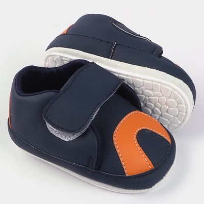 Baby Boys Shoes 1908-Blue/Orange
