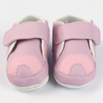 Baby Girl's Shoes 1908-Pink/Beige