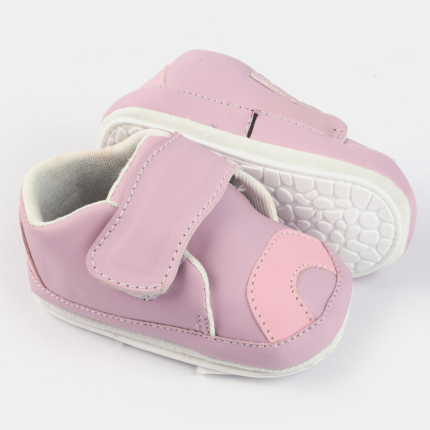 Baby Girl's Shoes 1908-Pink/Beige