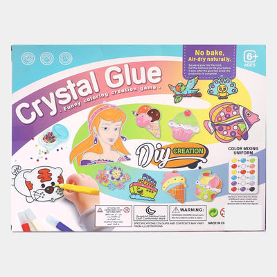 Crystal Glue Painting For Girls