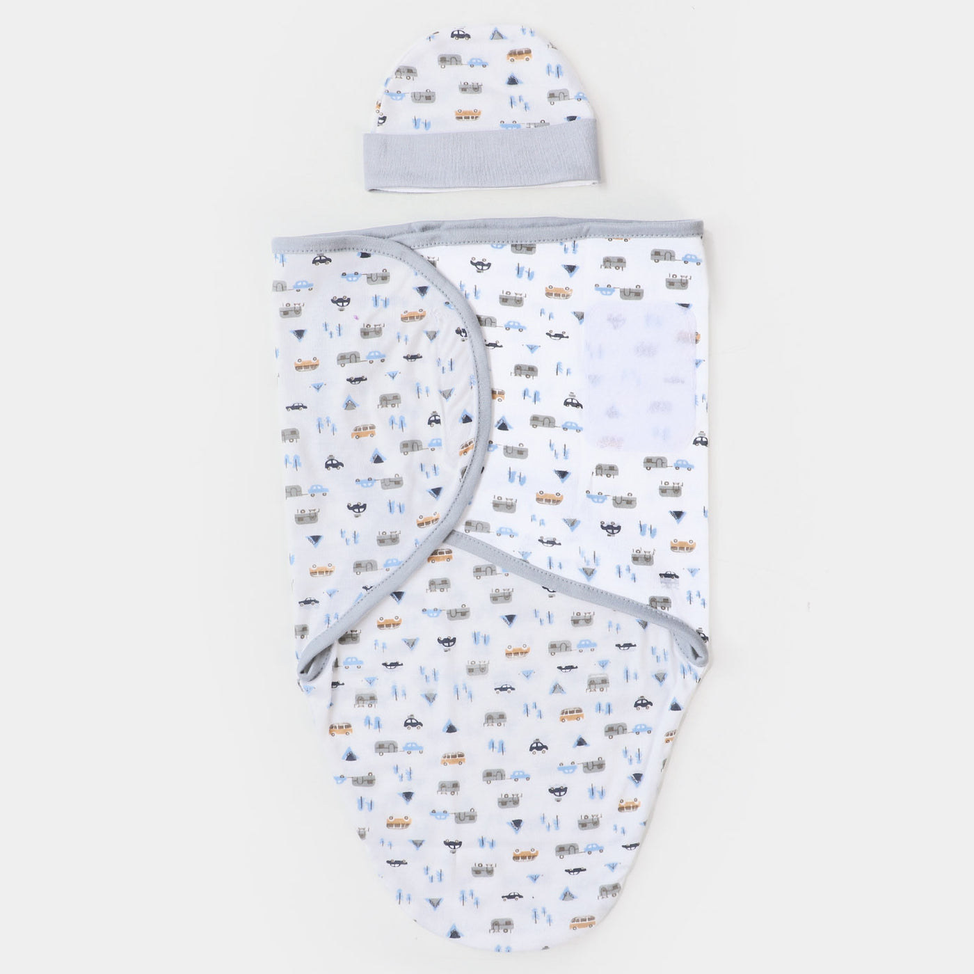 Baby Swaddle Sheet With Cap