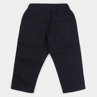 Infant Boys 2Pcs Suit - Navy Strip