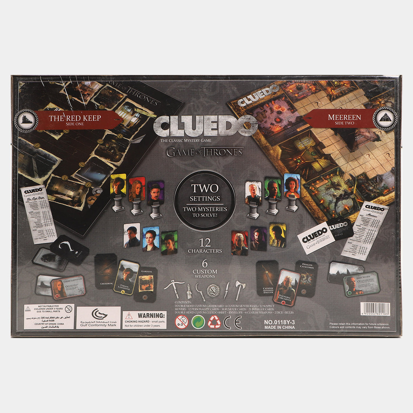 Cluedo Game Of Thrones
