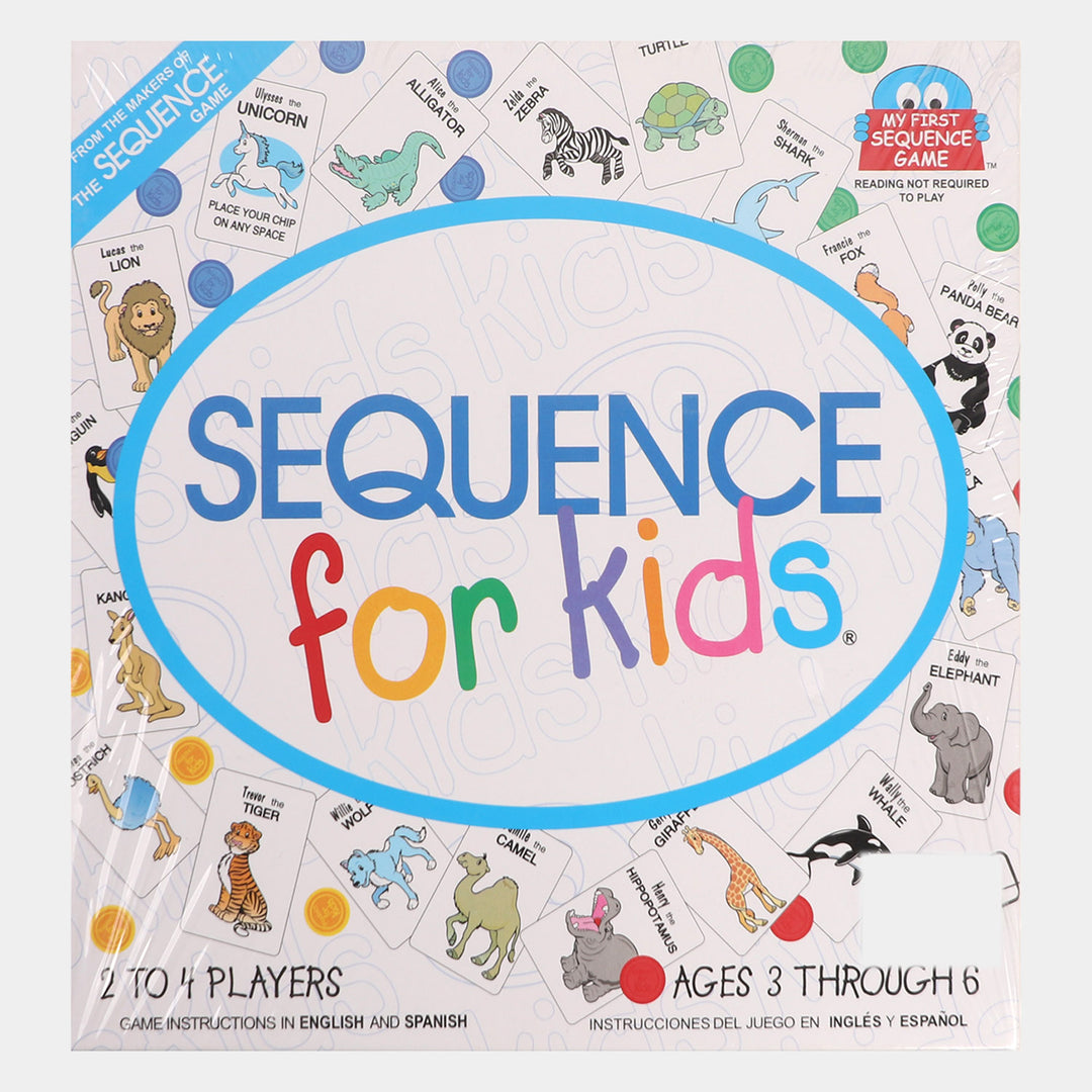 Sequence Game Board For Kids