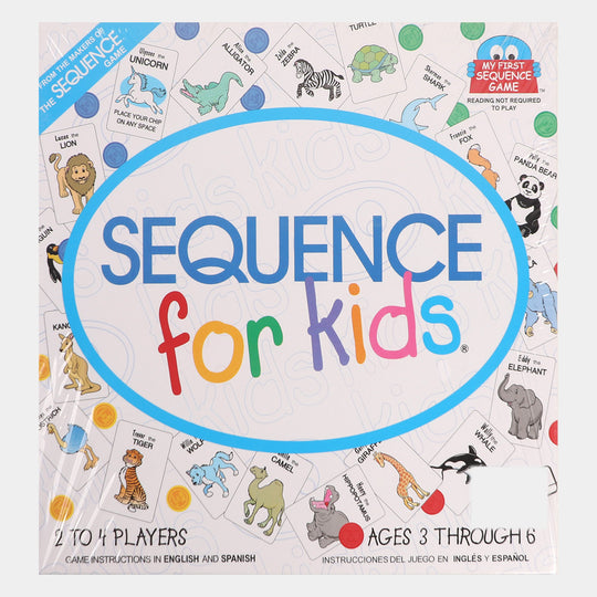 Sequence Game Board For Kids