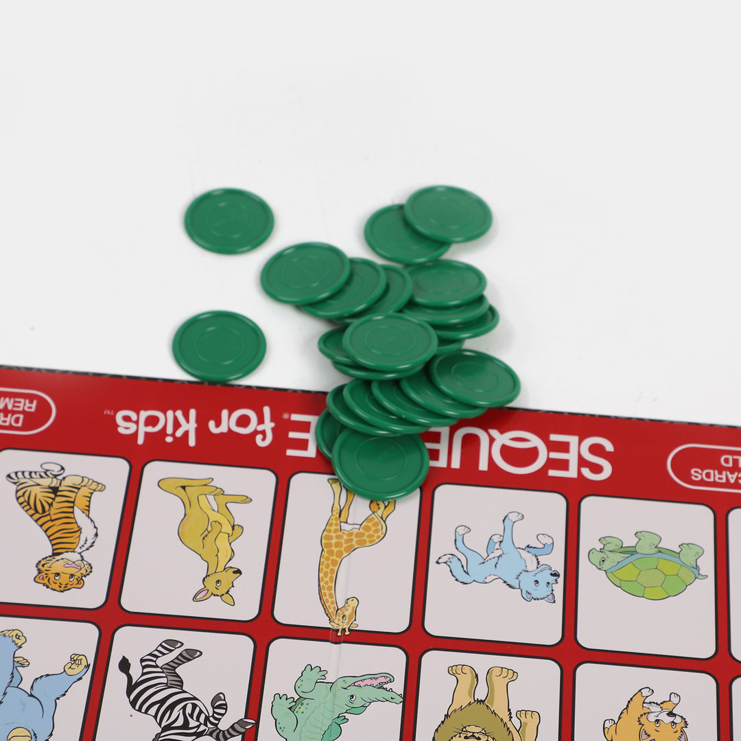 Sequence Game Board For Kids